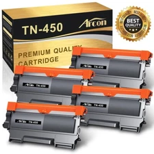 4 TN450 Toner Cartridge for Brother TN-450 TN420 MFC-7360N 7860DW HL-2270DW 2240