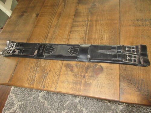 Jeffries Elite Black Dressage Girth - 24"