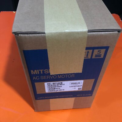 ONE New Mitsubishi in box AC Servo Motor HC-SF102B 1 year warranty