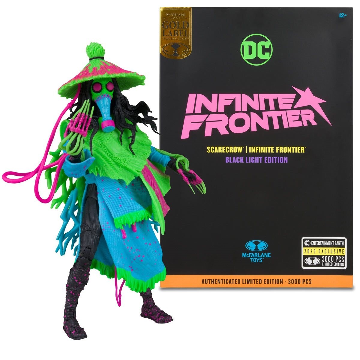 SDCC 2023 DC Multiverse Scarecrow Infinite Frontier Black Light
