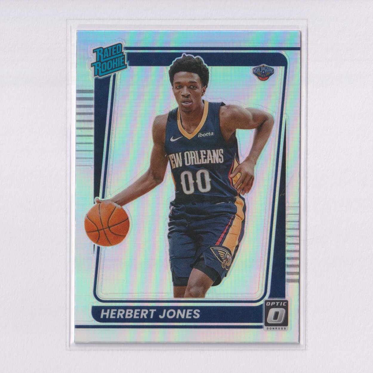 2021-22 Panini Donruss Optic Holo #157 Herbert Jones RC Rookie (A)