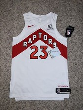 Fred VanVleet Jersey Nike Jordan 44 Authentic Medium Toronto Raptors Association