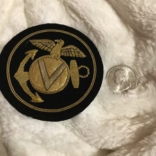 USMC MARINE CORPS 5th Marine Brigade BULLION Patch 10/24/23 beautiful