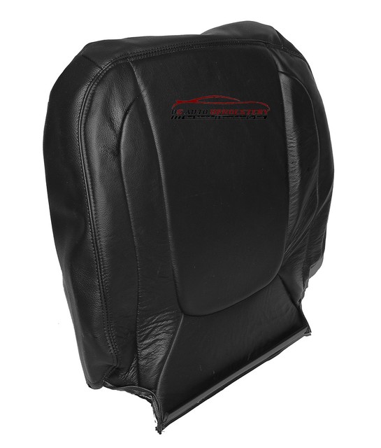 04 Dodge Ram 2500 Laramie DRIVER Lean Back Leather Seat Cover Dark Gray