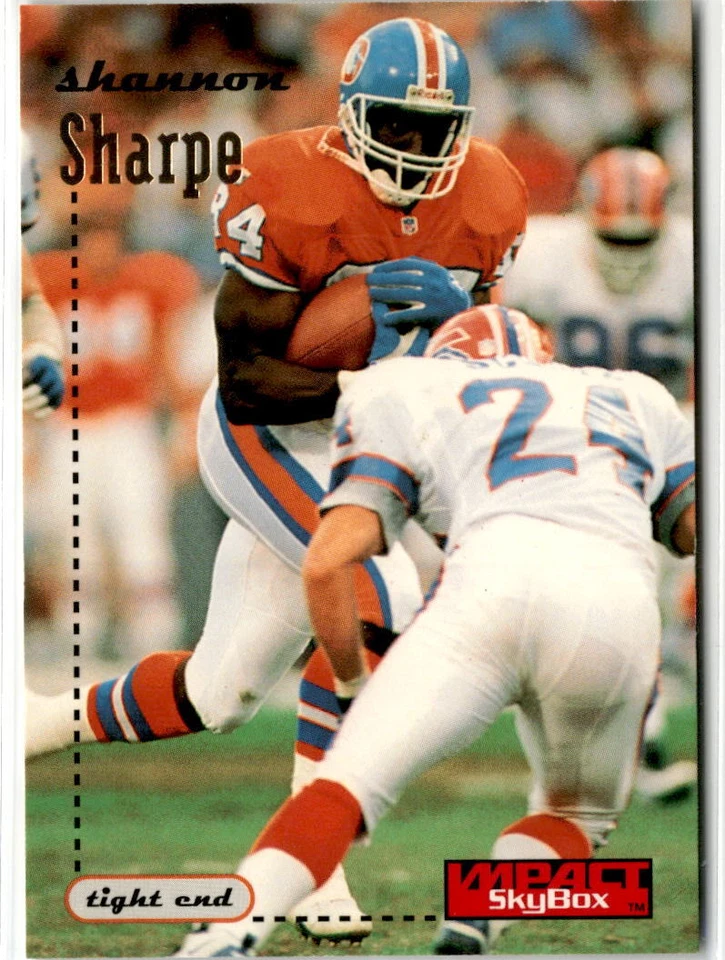 Shannon Sharpe HOF - Inserts Various Years & Brands - You Pick - COLLECTION - Image 4 of 4