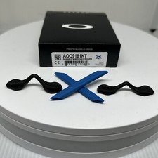 NEW OAKLEY ELECTRIC BLUE RADARLOCK REPLACEMENT Nosepieces AUTH. EARSOCKS 9181KT