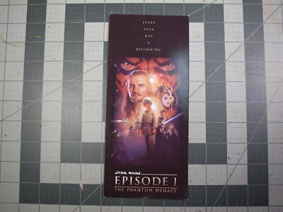 vtg Star Wars ephemera - 1999 Special Screening Ticket Phantom Menace