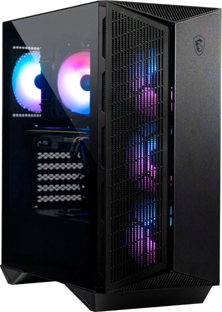 MSI Aegis ZS Gaming Desktop AMD Ryzen 3700X 32GB Memory RX 550 4GB Win 10