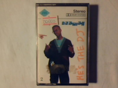 D.J. JAZZY JEFF & THE FRESH PRINCE He's the dj i'm the rapper mc cassette k7 SS