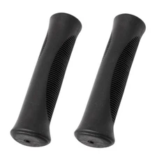 PRO+ BICYCLE Mushroom Grips 130mm Long Grips Cruiser Bike 7/8" Diameter Black