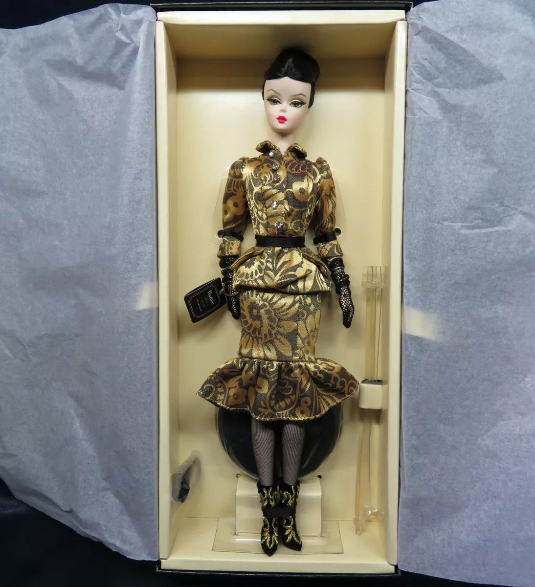 BARBIE COLLECTOR GOLD LABEL SILKSTONE FASHION MODEL LUCIANA NEW