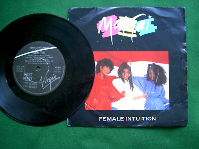 MAI-TAI. - FEMALE INTUITION.   7'' SINGLE.  (ORIGINAL U.K. STEREO SINGLE).