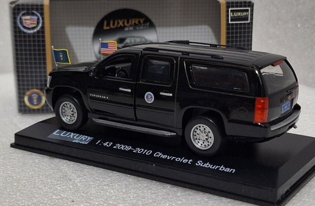 LUXURY1/43 Chevrolet Suburban アメリカ大統領仕様 New 2025 2026 Chevrolet Suburban St. Louis | St. Louis
