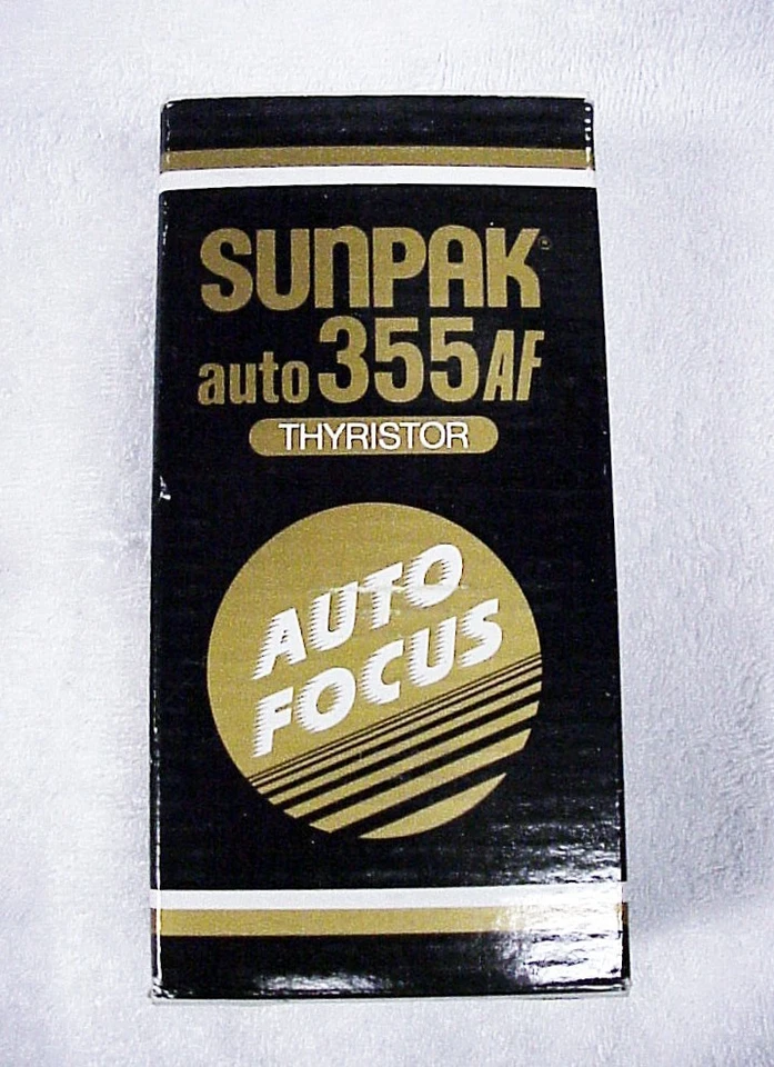 Sunpak Auto 355AF Flash| FOR Maxxum (see list) | New | Box IB | NE 650-35N | $50 - Image 2 of 4