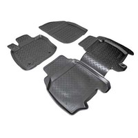 3D Gummi FußMatten Passend FüR Honda Civic Viii | Fk Fn | 2005-2011 | Passgenau