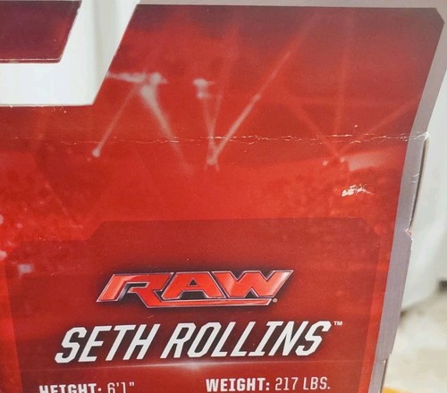 WWE ELITE 45 SETH ROLLINS WHITE ATTIRE.. NEVER OPENED... CHECK ALL PICS - 第 7/7 張圖片