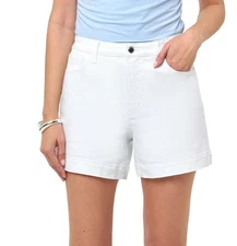 NWT RM by Rebecca Minkoff Women's White 90's Short, Size 10