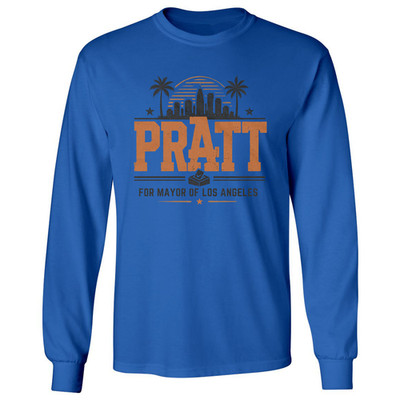 Pratt For Mayor of Los Angeles Election Supporter Long Sleeve T-Shirt