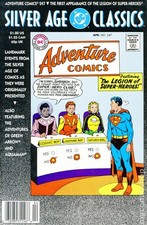 DC Silver Age Classics Adventure Comics #247 FN 6.0 1992 Stock Image