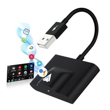 Android Auto Wireless Adapter Compatible Black Android Auto Wireless Adapter