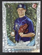 2014 Bowman Baseball Draft Cameron Varga Silver Ice #DP57 Tampa Bay Rays MLB
