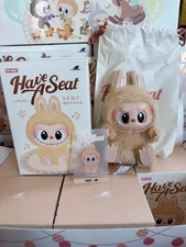 AUTHENTIC POP MART LABUBU The Monsters Have A Seat Vinyl Plush BABA - Sealed Bag