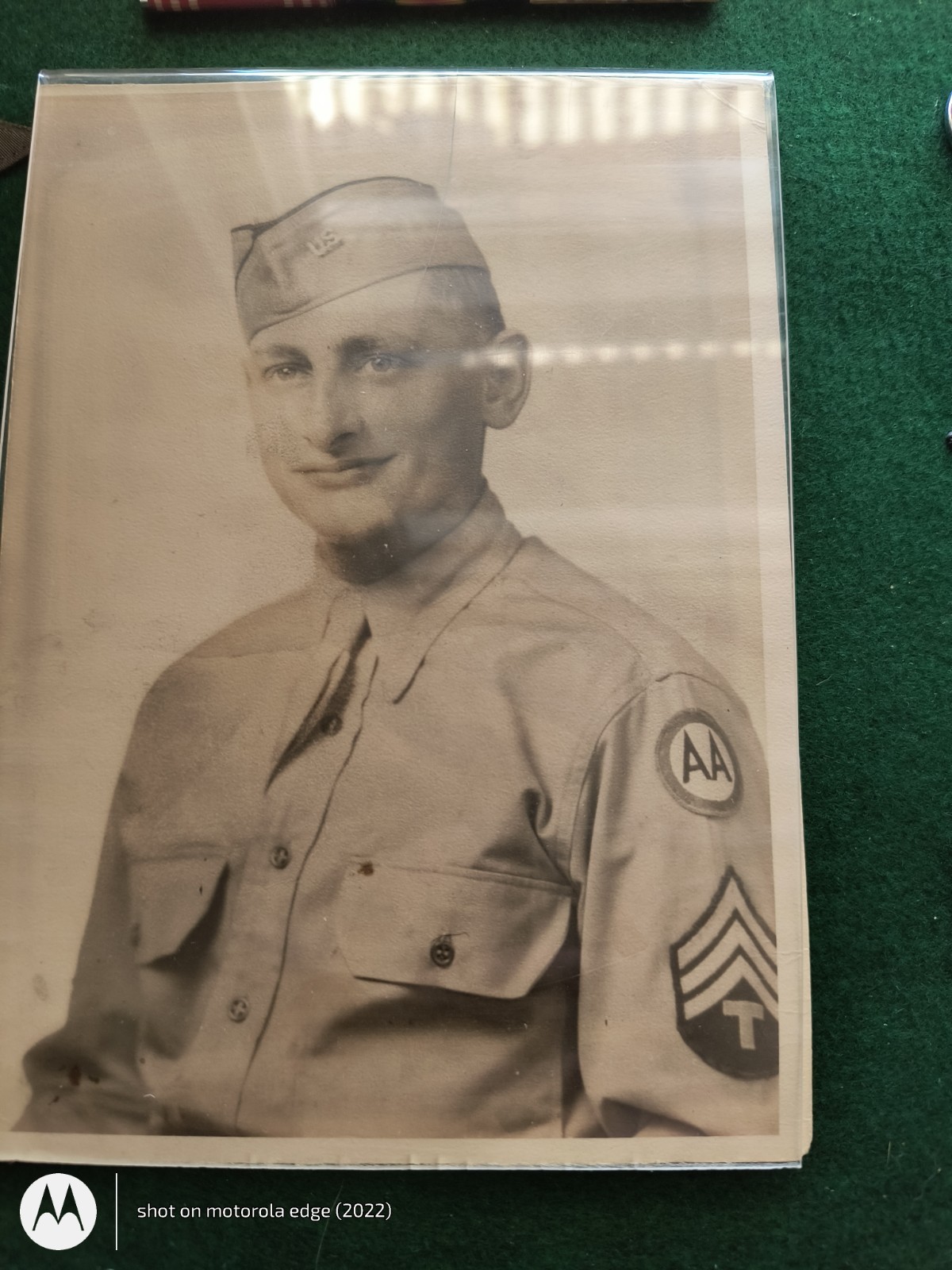 US ARMY WW2 Veteran Awards / Display