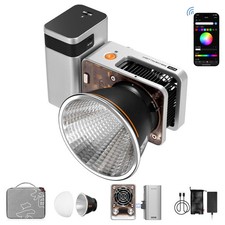 ZHIYUN Molus X60 RGB Combo 60W COB Video Light,LED Camera Light, Bi-Color...