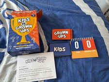 Kids vs Grown-Ups Trivia Card Game, 2+,