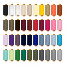 (1.88 EUR/Rolle) AMANN 40 Rollen N&auml;hgarn SET Marken Garn TOP QUALIT&Auml;T - G&Uuml;NSTIG