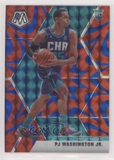 2019-20 Panini Mosaic Rookies Reactive Blue Prizm PJ Washington Jr #213 00oy