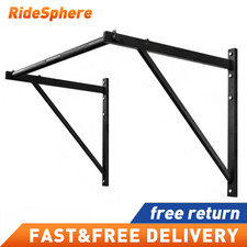 Multi-Grip Pull Up Bar Wall Mount Chin Up Station Heavy Duty for Home Gym