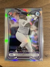 2026 Bowman Baseball Yanquiel Fernandez Red Chrome Rookie Variation - Rockies