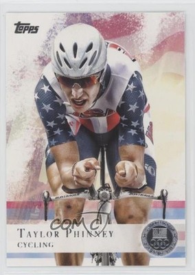 2012 Topps US Olympic Team and Olympic Hopefuls Silver Taylor Phinney #71 e0v