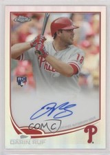 2013 Topps Chrome Refractor Rookie Auto 358/499 Darin Ruf #16 Auto mm8