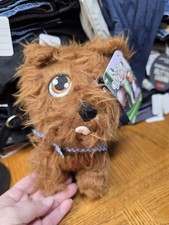 Jazwares WIZARD OF OZ TOTO Terrier Dog 8 inch Plush Dorothy WICKED New W/Tags