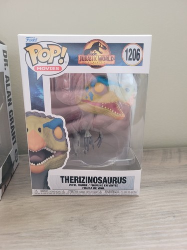 Funko POP Movies Dr. Alan Grant #1221 #1206 Jurassic World Dominion Figures - Picture 3 of 13
