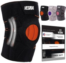 Knee brace for women and men, knee braces for pain relief compression sleeve....