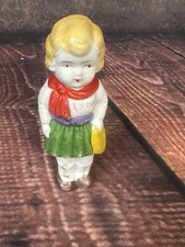 Vintage Bisque Frozen Charlotte Penny Doll Japan 30  s