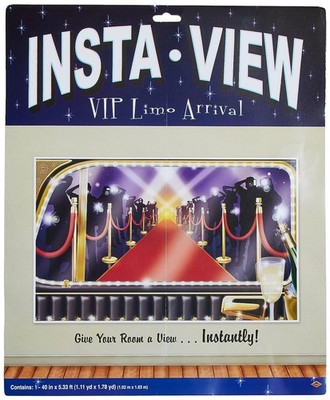 VIP Limo Arrival Awards Night Hollywood Theme Party InstaView Wall Decoration