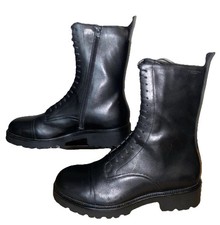 Vagabond Kenova Lace-Up Boot Size 42 NEW black leather combat tie