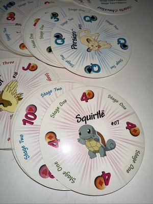 1999 Pokemon Rummy Card Game Round Cards with Case | eBay