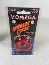 Yomega Power Spin Yo-Yo Original Red Vintage USA Classic NEW SEALED