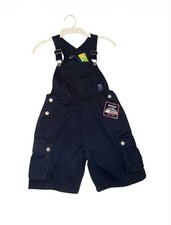 Vintage Carter's Boys Denim Overall One-Piece Navy Size 4 RN 99672