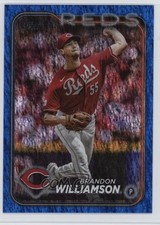 2024 Topps Series 2 Blue Foil 955/999 Brandon Williamson #522 1b1g
