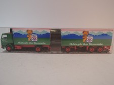 ++ K63 1/87 Albedo LKW Scania 142M Sattelzug BÄRENMARKE Spedi. Schwarz NEU OVP