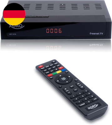 XORO DVB-C/T2 Combo Receiver HRT 8730 Hybrid Mit USB Mediaplayer, PVR Ready, Tim