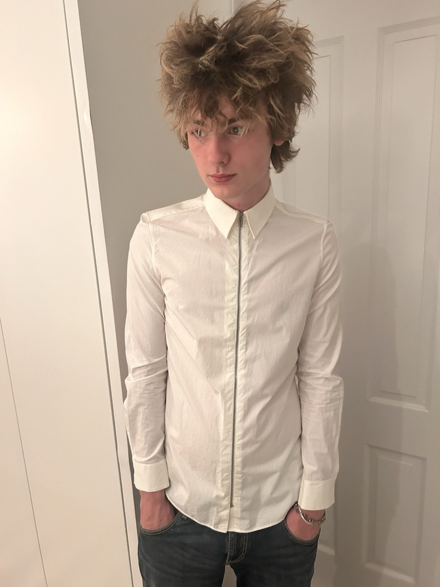 twill dress shirts Non-Iron Cotton Twill Spread Collar Dress Shirt