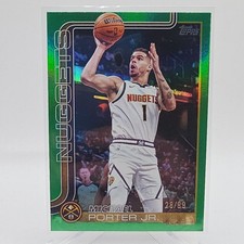 Topps 2025-26 Michael Porter Jr. #105 Green Rainbow /99 Denver Nuggets