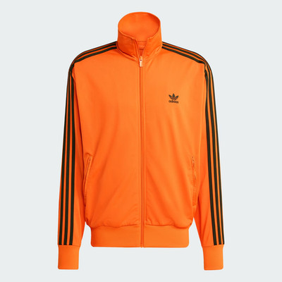 Adidas Adicolor Gewebt Firebird Trainingsjacke IN Orange und Schwarz Alle Größen